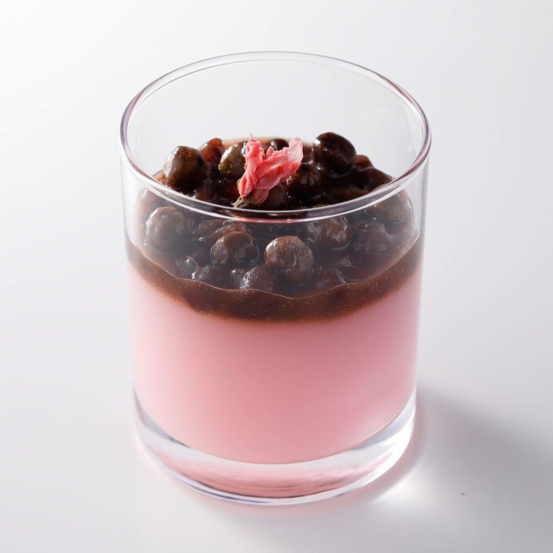 桜くず餅ゼリー