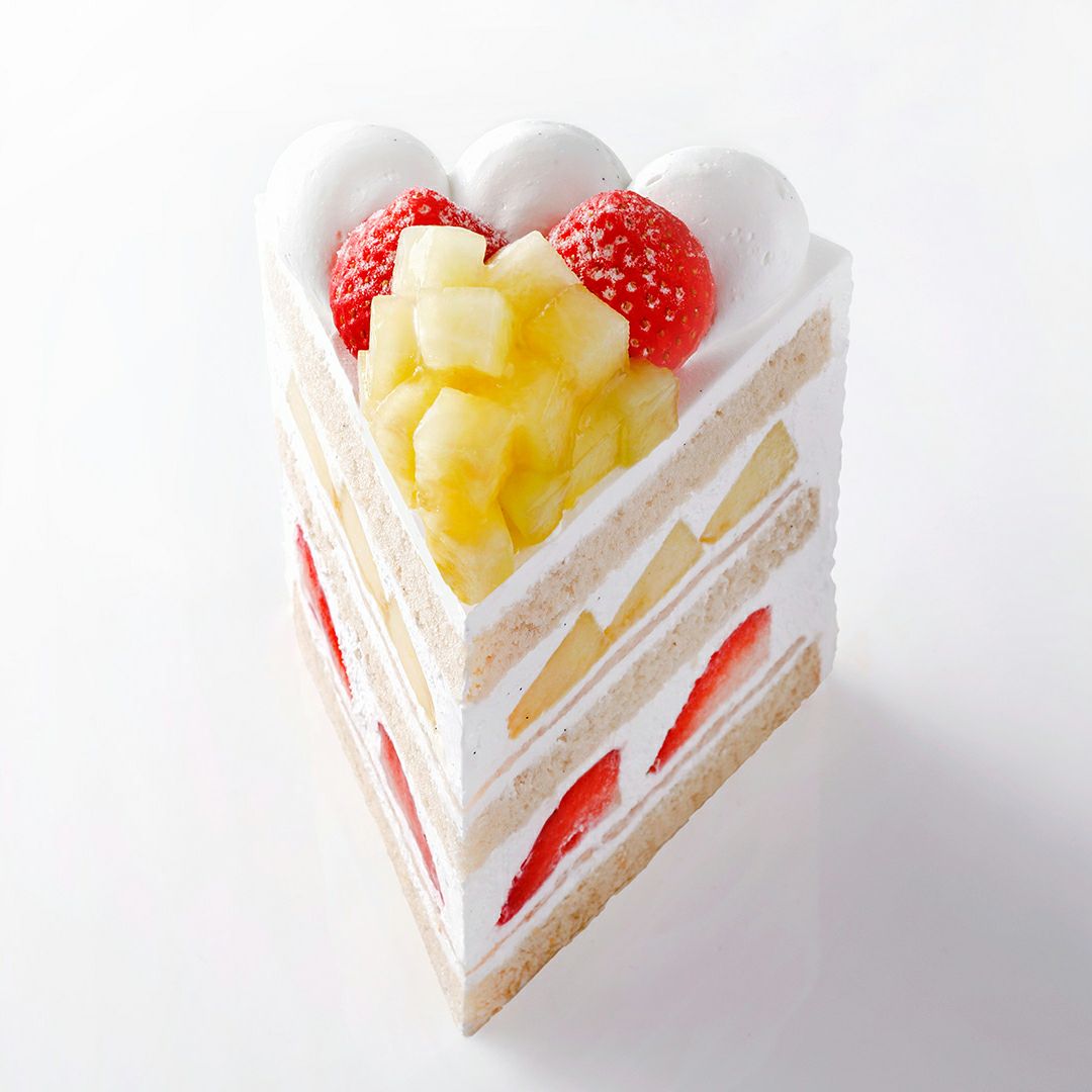 エクストラスーパーダブルショートケーキ（メロン＆あまおう
